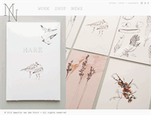 Tablet Screenshot of maartjevandennoort.nl